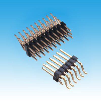 PH 2.54mm Dual Row H-SMT Dual Base Pin Header