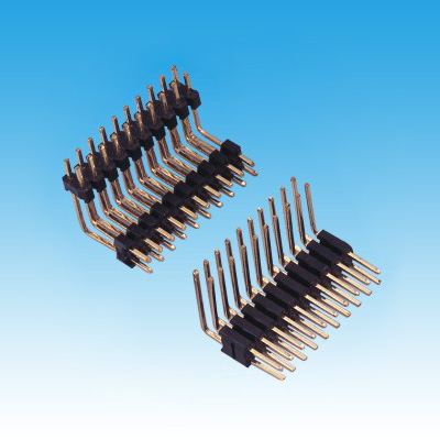 PH 2.0mm Dual Row R/A Dual Base Pin Header